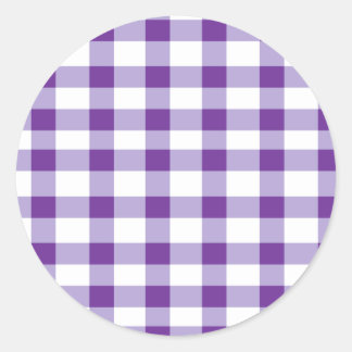 Adesivo Gingham Purple