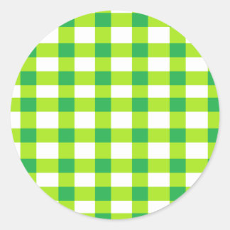 Adesivo Gingham Verde