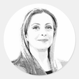 Adesivo Giorgia Meloni