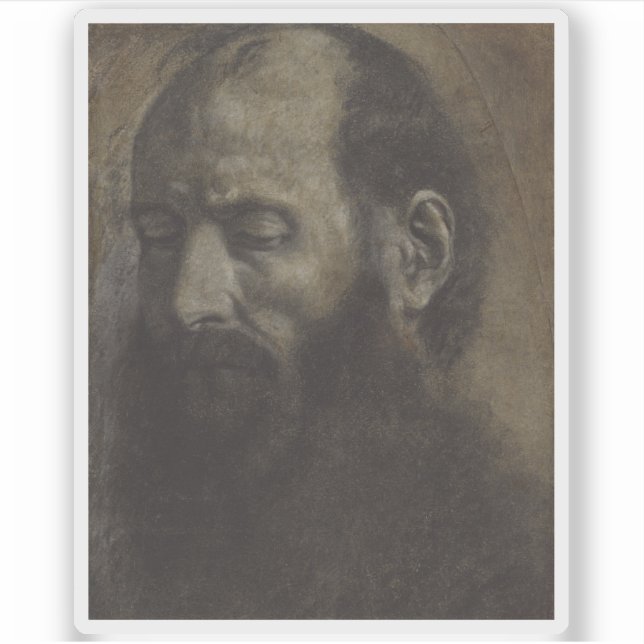 Adesivo Giovanni Girolamo Savoldo - Santo Paul (Frente)