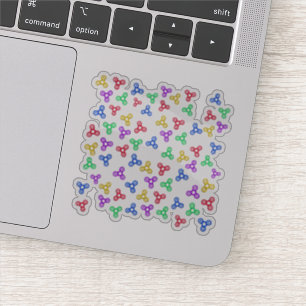 Adesivo Giradores da inquietação