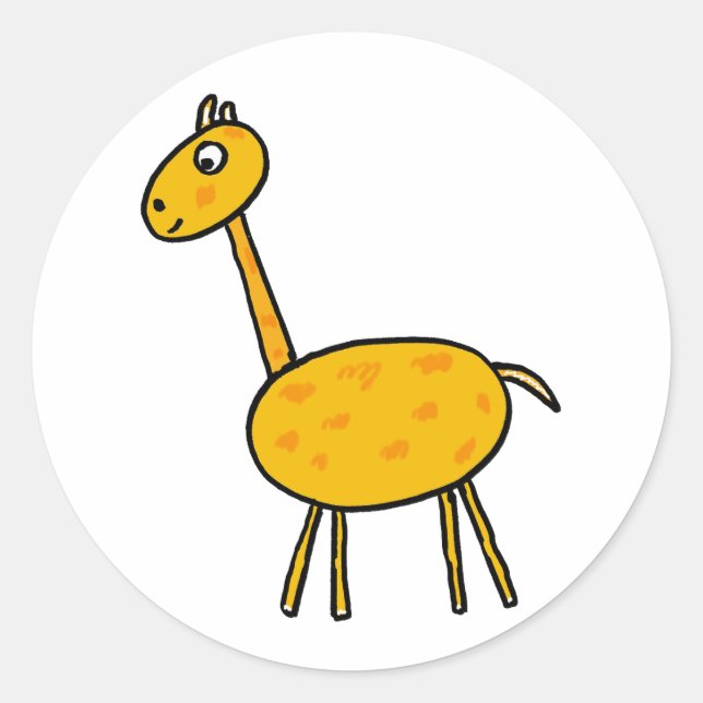 Adesivo Girafa (Frente)