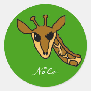 Adesivo girafa, Nola