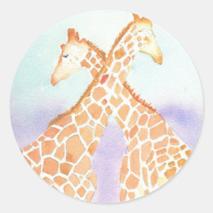 Adesivo Girafas Sticker
