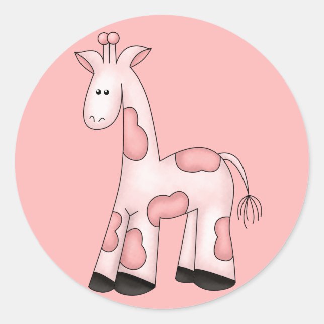 Adesivo Giraffe Baby Sticker (Frente)