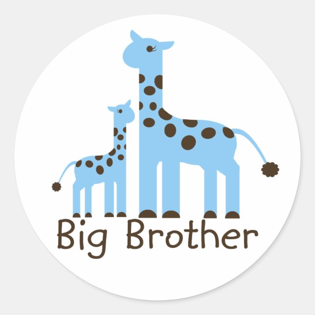 Adesivo Giraffe Big Brother (Frente)