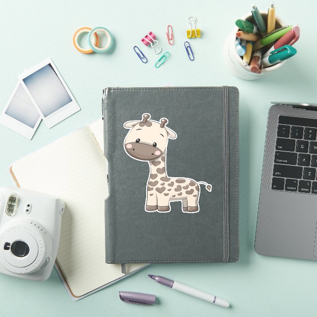 Adesivo Giraffe Cute Kawaii (Capa para iPad)