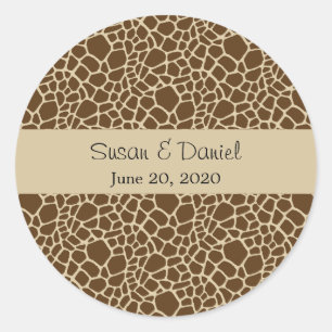 Adesivo Giraffe Pattern Sticker
