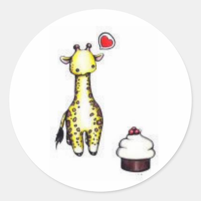 Adesivo Giraffe Stickers (Frente)