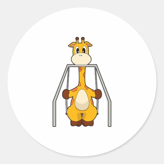 Adesivo Giraffe Swing (Frente)