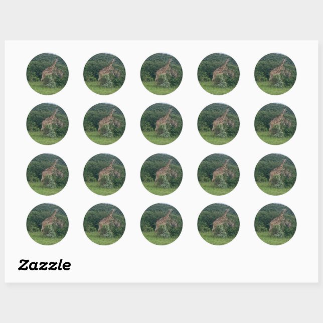 Adesivo Giraffee Stickers (Folha)