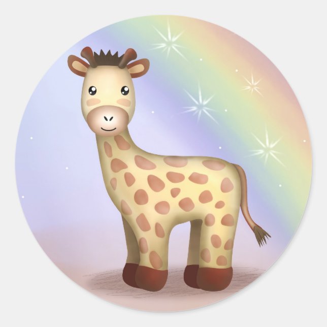 Adesivo Giraldo the Girafa - Stickers (Frente)