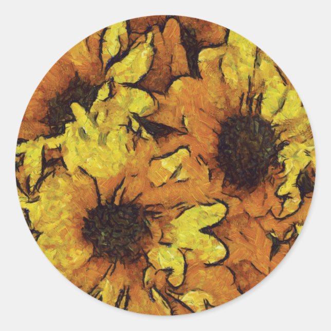 Adesivo Girassóis (Frente)