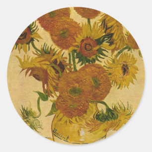 Adesivo Girassóis de Vincent van Gogh, 1878