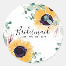 Adesivo Girassóis Personalizados - Pontas - Ofertas - Adic