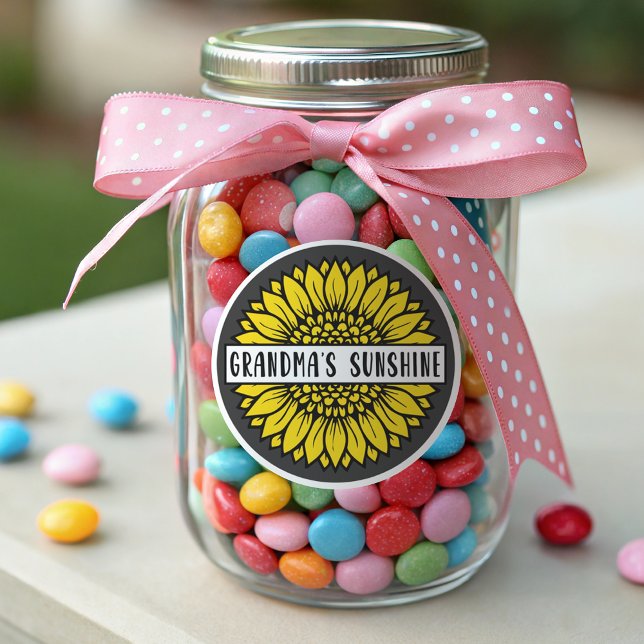 Adesivo Girassol da vovó (Criador carregado)