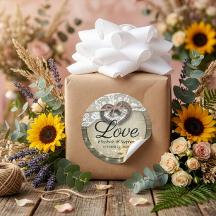 Adesivo Girassol Ferradura Madeira Casamento Country Agrad
