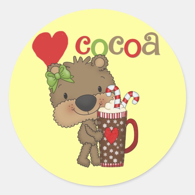 Adesivo Girl Bear Cocoa Love (Frente)