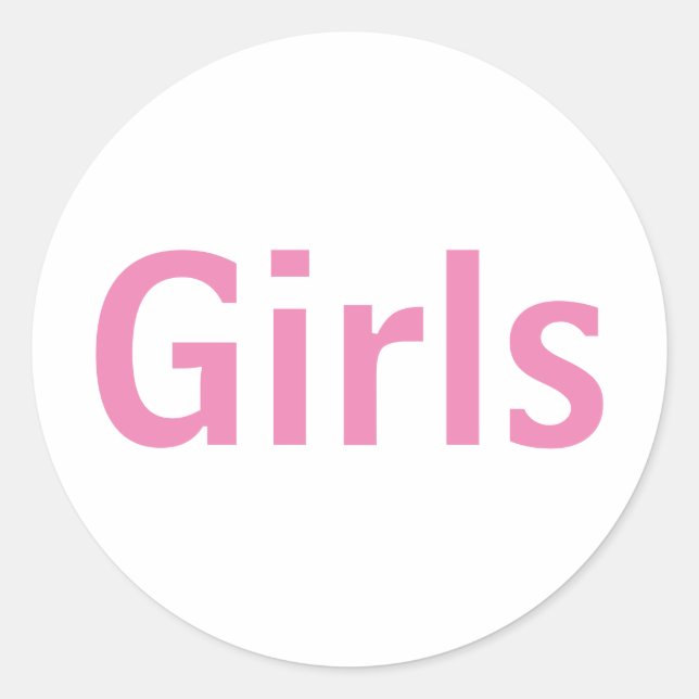Adesivo Girls (Frente)