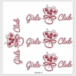 Adesivo Girls Club
