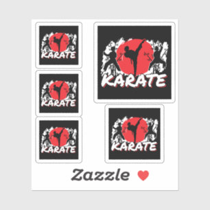 Adesivo Girls Karate - Tema Japonês Patriótico