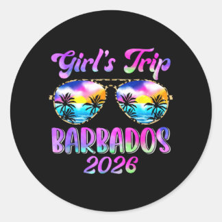 Adesivo Girls Trip Barbados 2026 Summer Trip Weekend