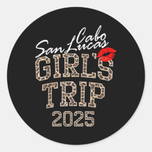 Adesivo Girls Trip Cabo San Lucas 2025 Womens Weekend Birt