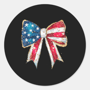 Adesivo Girly Americana 4 de Julho Bandeira Americana Coqu