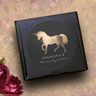 Adesivo Girly Classy Luxury Rosa Gold Foil Personalizado U