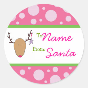 Adesivo Girly Gril Papai noel Sticker