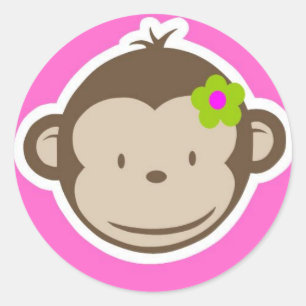 Adesivo Girly Monkey
