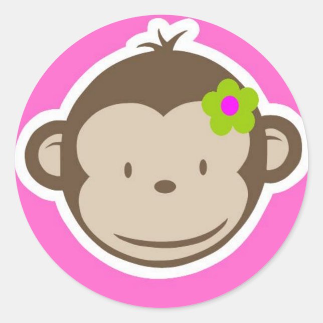 Adesivo Girly Monkey (Frente)