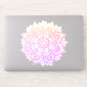 Adesivo Girly Pastel Mandala Flower