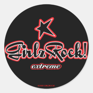 Adesivo GirlzRock! Logotipo Extreme