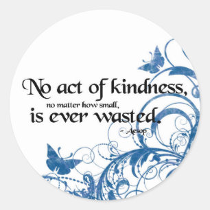 Adesivo giro da borboleta gentil