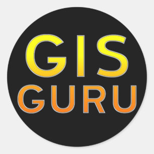 Adesivo GIS Guru Sticker