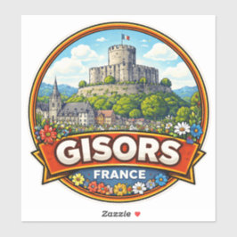 Adesivo Gisors França 