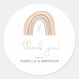 Adesivo GITA Pastel Rainbow Obrigado Sticker