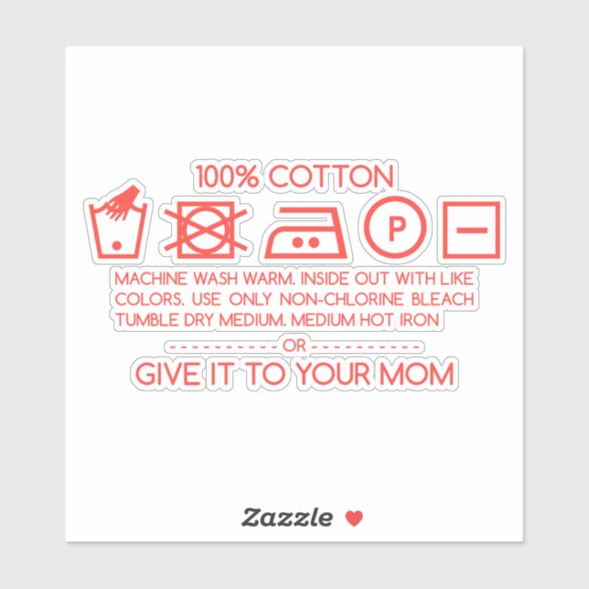 Adesivo Give it to your mom 4 (Folha)