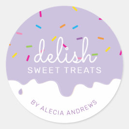 Adesivo GLACÉ DE FESTA DRIPS bolo fofo borrifar