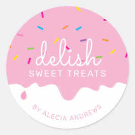 Adesivo GLACÉ DE PARTIDO DRIPS bolo fofo borrifa