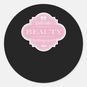 Adesivo Glacé Trellis Dois Pinks Dols Up Sticker