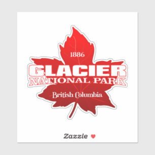 Adesivo Glacier NP (Canadá)(folha de bordo)