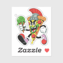 Gladiator Pizza Slice Brainrot