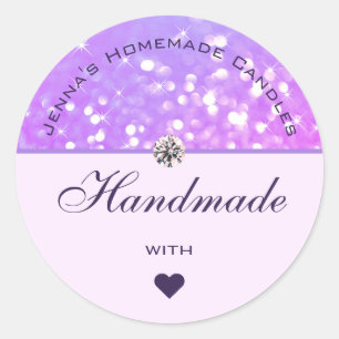 Adesivo Glamor Lilac Roxo Feio Mão Feita com Amor