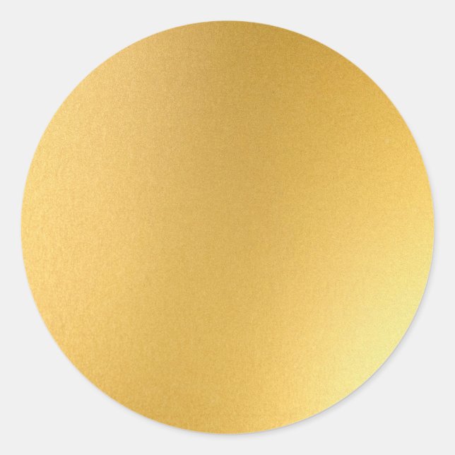 Adesivo Glamoroso Modelo em Branco Elegante Dourado Falso  (Frente)