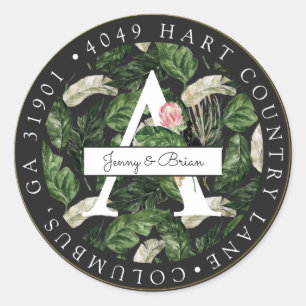 Adesivo Glamorous Summer Return Address Sticker