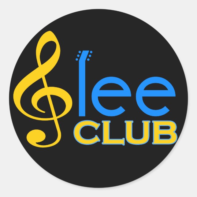 Adesivo Glee Club (Frente)