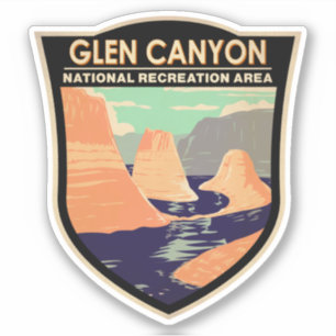 Adesivo Glen Canyon Refletion Canyon Vintage
