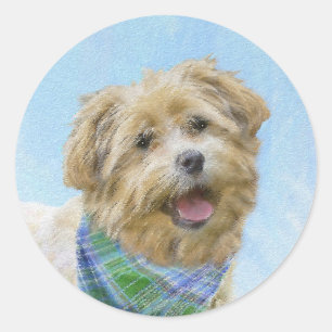 Adesivo Glen de Imaal Terrier Painting - Arte Original de
